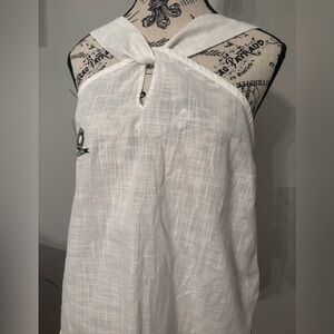 NWT Women’s 100% Cotton White Top